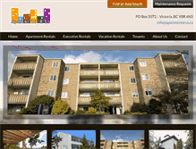 Tablet Screenshot of apartmentsrus.ca